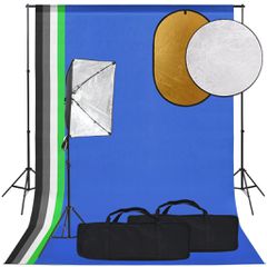 Κιτ Φωτογραφικού Στούντιο με Softbox, Φόντο & Ανακλαστήρα 3094670