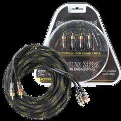 Ground Zero Cable 2x RCA male - 2x RCA male 5.5m GZCC 5.5X-TP
