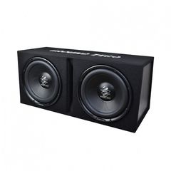 Ground Zero GZIB 2.30BR Διπλό Subwoofer Με Κούτα 2x 12" Ισχύος 700 Watt RMS/ 2x 2 Ohm