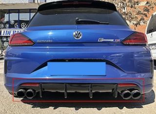 Volkswagen Scirocco R Diffusor πίσω διάχυτης -thumb-2