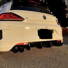 Volkswagen Scirocco R Diffusor πίσω διάχυτης -thumb-3