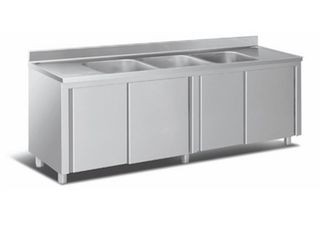 ΠΡΟΣΦΟΡΑ!!! BAMBAS FROST LK3-240 Λάντζα Κλειστή 240x70x85cm Με 3 Γούρνες 50x50x30