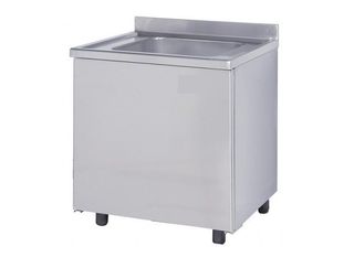 ΠΡΟΣΦΟΡΑ!!! BAMBAS FROST LK1-70 Λάντζα κλειστή με 1 γούρνα 50*50*30 ή 40*40*25,  70x70x86 εκ.