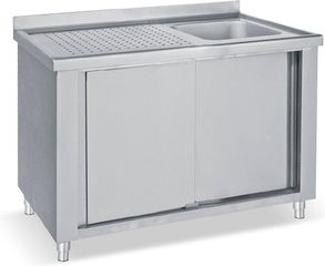 ΠΡΟΣΦΟΡΑ!!! BAMBAS FROST LK1-140 Λάντζα Κλειστή με 1 Γούρνα 50x50x30cm 140x70x85cm