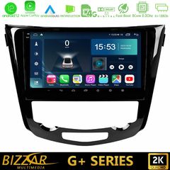 Bizzar G+ Series Nissan Qashqai J11 (AUTO A/C) 8core Android12 6+128GB Navigation Multimedia Tablet 10″