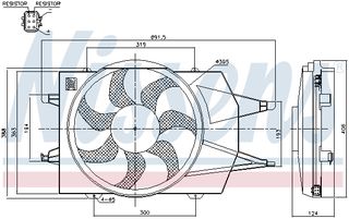 Βεντιλατέρ  FORD FOCUS I 1.4-2.0 08.98-03.05