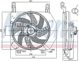 Βεντιλατέρ FORD FIESTA IV, FIESTA/MINIVAN, PUMA 1.25-1.7 08.95-06.02