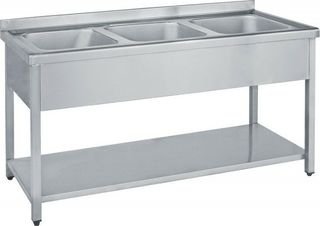 ΠΡΟΣΦΟΡΑ!!! BAMBAS FROST LA3-240 Λάντζα Ανοιχτή Με 3 Γούρνες 240x70x85cm