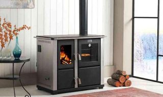 Teba TKS-18 Μασίνα Σόμπα Ξύλου με Φούρνο 10kw