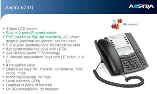 Aastra Mitel 6731i VoIP τηλέφωνο-thumb-1