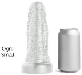 Mr Hankeys OGRE Foreskin Dildo Silver Small
