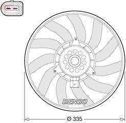Βεντιλατέρ AUDI A6 C7, A7, Q3 1.4-3.0D 10.10-10.18