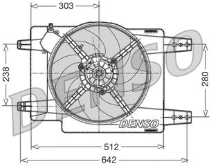 Βεντιλατέρ ALFA ROMEO 156 1.6/1.8/2.0 02.97-05.06
