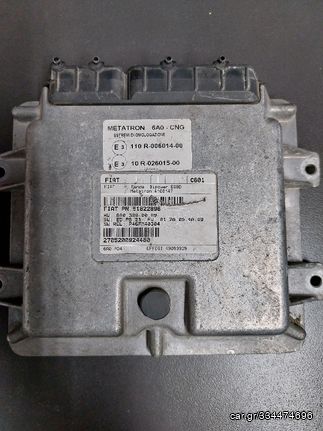 Εγκέφαλος Κινητήρα FIAT PANDA VAN (169) 1.2, C601, PN51822696, BIPOWER EORD, METATRON 4100147, HW 6A0.380.00.A9, SW ED.PB.21, Ξεκλείδωτο