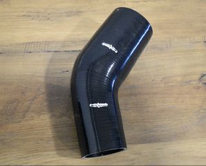 Συστολικό Κολάρο Σιλικόνης 51mm - 57mm με γωνία 45° Μαύρο