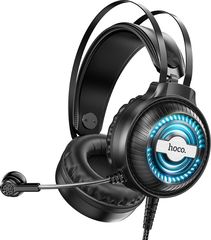 Gaming Headset 50mm Black Ακουστικά & Μικρόφωνο Μαύρα Hoco W101