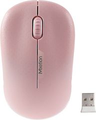 Mouse Wireless 2.4G Optical USB Pink 1600dpi Meetion R545 Ποντίκι Οπτικό Ασύρματο