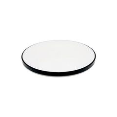 Πλαφονιέρα LED PC στρογγυλή Φ270mm 18W 4000K με ενδιάμεσο λευκό φως IP44 σε μαύρο χρώμα