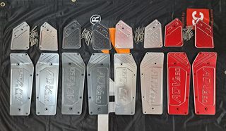 Πατάκια Αλουμινίου Σετ CNC Για Honda ADV 350 Μαζί Με βίδες Σε Πολλά Χρώματα Καινούργια