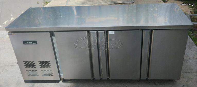 Ψυγείο Πάγκος Συντήρηση Με 3 Πόρτες 280Lt 180x62x80Cm CB180 V - Καινούργιο Εκθεσιακό.