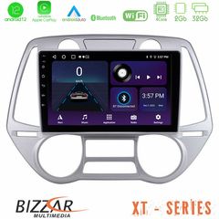 Bizzar XT Series Hyundai i20 2009-2012 Auto A/C 4Core Android12 2+32GB Navigation Multimedia Tablet 9″