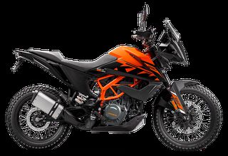 Μοτοσικλέτα KTM 390 Adventure SW Πορτοκαλί