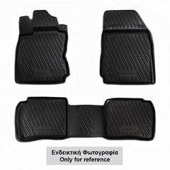 NISSAN MICRA K13 5D 2010-2013 ΜΑΡΚΕ ΠΑΤΑΚΙΑ ΣΕ ΣΚΑΦΗ TPE ΛΑΣΤΙΧΟ ΣΕ ΜΑΥΡΟ ΧΡΩΜΑ NOVLINE - 4 ΤΕΜ.