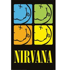 Αφίσα Nirvana Smiley Squares Maxi Poster 61x91.5 NO.39 (PP35032)