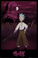 Αφίσα ,Poster Rick & Morty Samurai Rick 61 X 91,5CM ΝΟ.29 (PP34909)