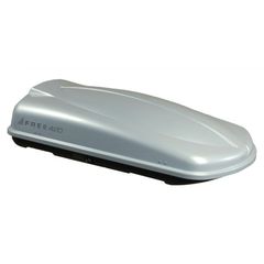 Μπαγκαζιέρα Οροφής Free 420L Silver Γυαλιστερή Με Διπλό Άνοιγμα & Quick Fix Τοποθέτηση AutoEuro