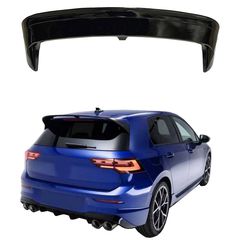 Μαρκέ έτοιμη βαμμένη Αεροτομή Οροφής Για Vw Golf VIII (8) 20+ Μαύρο Γυαλιστερό  