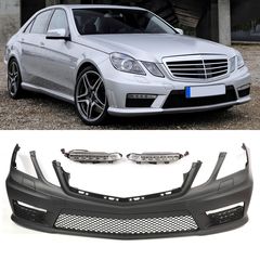 Μπροστινός Προφυλακτήρας Mercedes-Benz E-Class W212 09-13 E63 Amg Look  κομπλέ με όλα τα απαραίτητα για τοποθέτηση