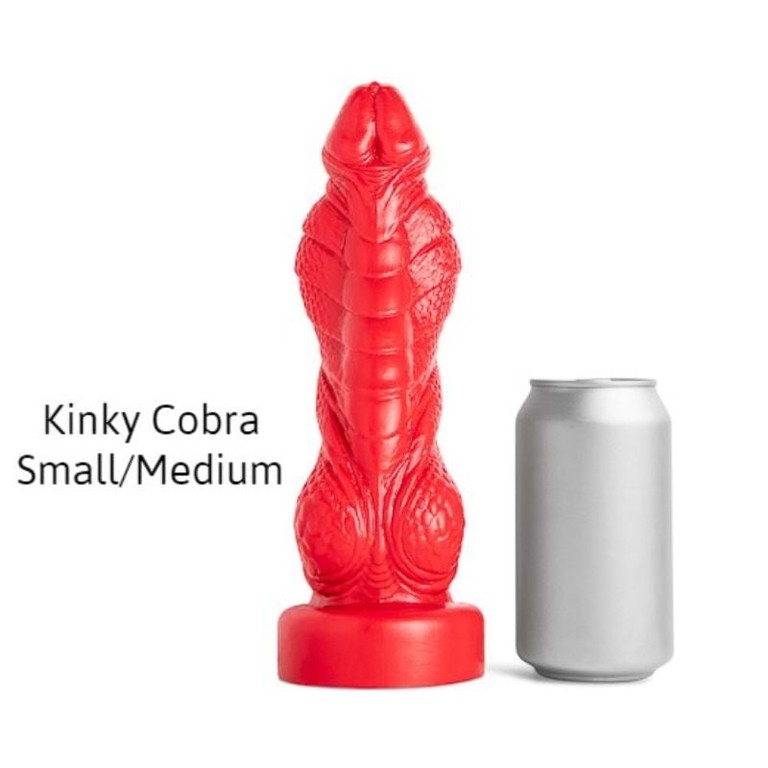 Mr Hankey's KINKY COBRA Dildo Small - Medium