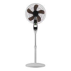 Ανεμιστήρας Δαπέδου Λευκός Φ40 60W 3 Ταχυτήτων Με Αντικουνουπική Λειτουργία Και Τηλεχειριστήριο Eurolamp 300-20009