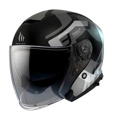 Κράνος MT Thunder 3 SV Jet Silton B2 γκρι pearle matt