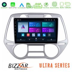 Bizzar Ultra Series Hyundai i20 2009-2012 Auto A/C 8core Android11 8+128GB Navigation Multimedia Tablet 9″