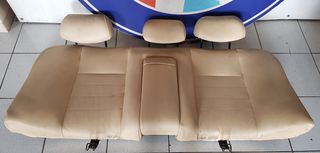 Πλάτη καθισμάτων πίσω κρεμ χρώμα δερμάτινα Α156
