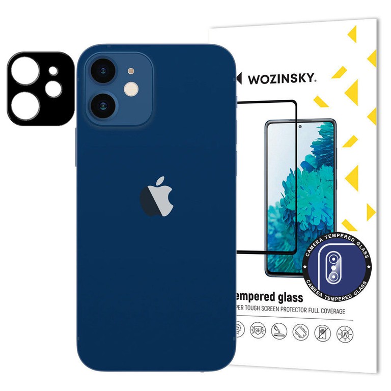 Wozinsky Full Camera Glass super durable 9H glass protector iPhone 12 mini