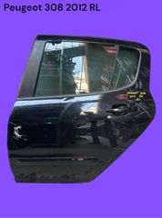 PEUGEOT 308 2007-2013 ΜΕΤΑΧΕΙΡΙΣΜΕΝΑ ΑΝΤΑΛΛΑΚΤΙΚΑ ( πόρτα καμπίνας επιβατών πίσω αριστερή οδηγού πλευρά πεντάθυρο αυτοκίνητο )