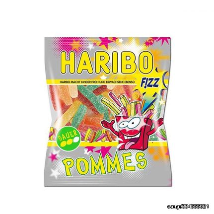 ΖΑΧΑΡΩΤΑ HARIBO FIZZ POMMES 100gr