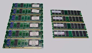 SDRAM + DDR RAM μνήμες υπολογιστών