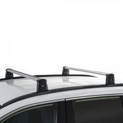 ΜΠΑΡΕΣ ΟΡΟΦΗΣ ΑΛΟΥΜΙΝΙΟΥ MENABO για TOYOTA RAV4 XA50 2018+ σε ΑΣΗΜΙ χρώμα με απλή οροφή .