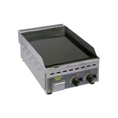 Μονό Πλατώ Υγραερίου Με Λεία Πλάκα 40x70x25cm Roller Grill PGD 700