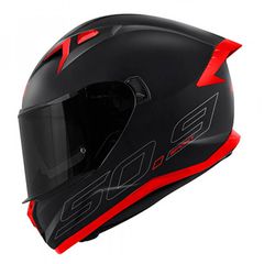 Κράνος Givi H50.9 Basic ECE 22.06 Matt Black/Silver/Red + Extra Ζελατίνα-thumb-1