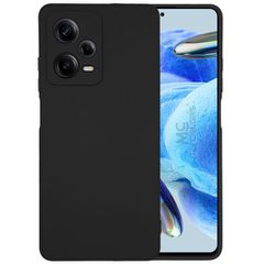 Matt TPU case protect lens for Xiaomi Redmi Note 12 Pro 5G Black
