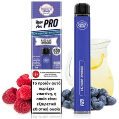 Dinner Lady Pro Disposable Razz Blue Lemonade 00mg 2ml