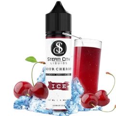 Steam City Ice Sour Cherry 12/60ml Flavorshot