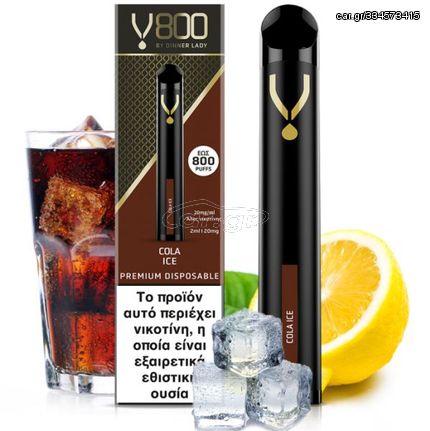 Dinner Lady V800 Disposable Cola Ice 20mg 2ml