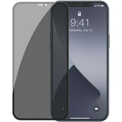 ObaStyle Privacy Tempered Glass 3D for iPhone 11 Pro / X / XS black frame