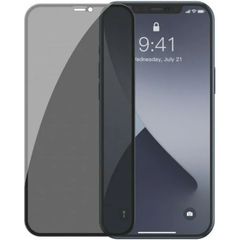 ObaStyle Privacy Tempered Glass 3D for iPhone XR / 11 black frame